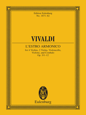 cover image of L'Estro Armonico